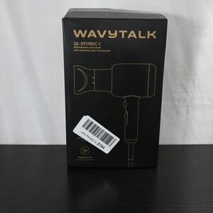 Wavytalk Hair Dryer with Diffuser, Foldable Hair Blow Dryer 1600W Lightweight